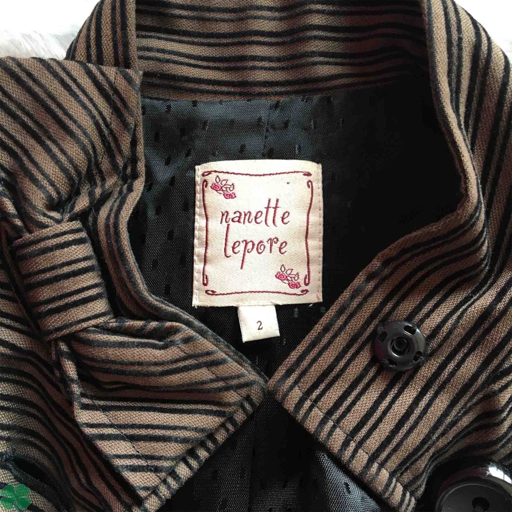 Nanette Lepore Roulette Wheel Jacket Size 2 - Picture 7 of 11